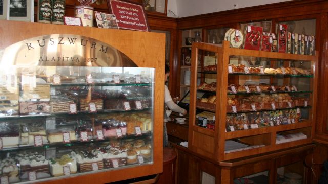 Bakery Ruszwurm in Budapest © echonet.at / rv